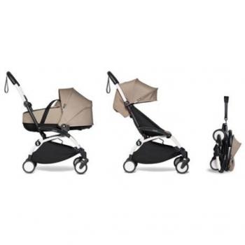 Capazo Babyzen Yoyo 2 Bassinet Taupe.