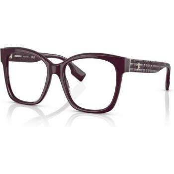 Burberry Sylvie 0BE2363 3979 53 Bordeaux Square Women's Sunglasses
