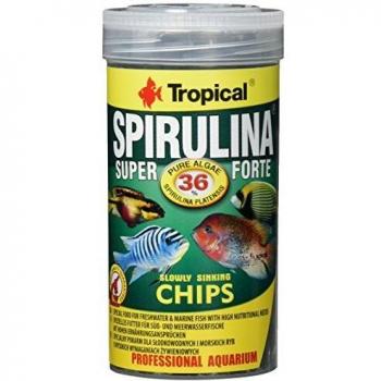 Tropical TR De 60574 Super spiru Lina Forte Chips – 250 ml/130 g
