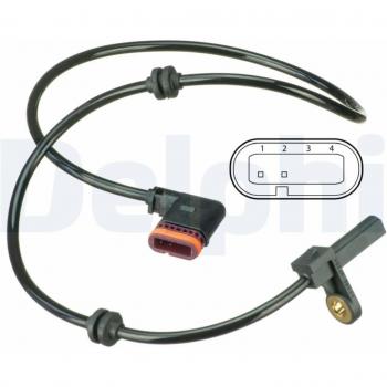 Sensor de revoluciones de la rueda ABS DELPHI SS20541