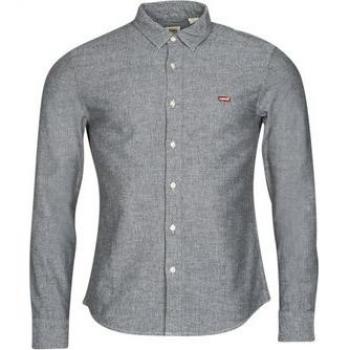 Camisa de Hombre Levi's Battery Housemark Slim Manga Larga Algodón Negra XL