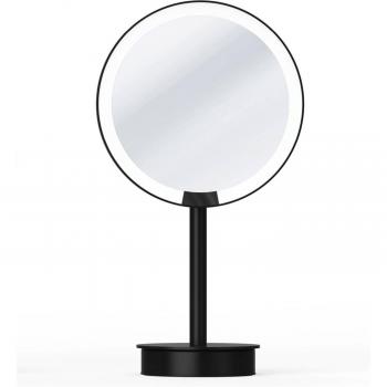Espejo de mesa LED Decor Walther Just Look SR negro con aumento 5x