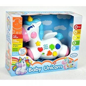 Kidz Corner - Unicornio con Luces y melodías, Color 3, 69086