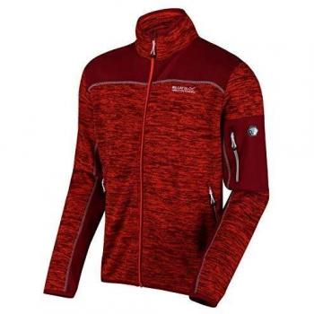 Regatta Mens Collumbus Vi Full Zip Marl Knit Fleece Jacket