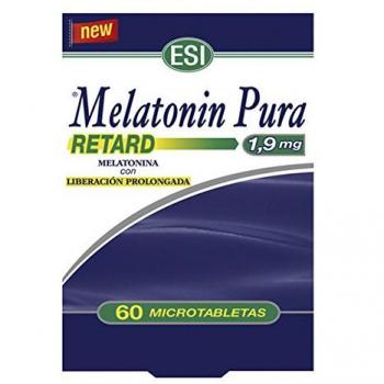 Melatonina Pura Retard 1,9 mg 60 Comprimidos