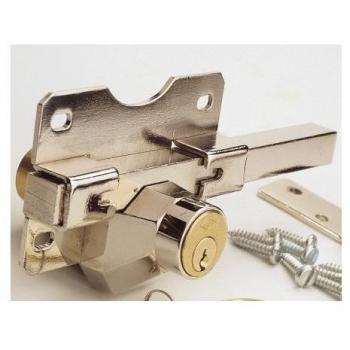 Cerrojo de Seguridad Sobreponer A-2N Níquel con Bombillo 50mm Cays