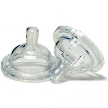 Klean Kanteen Tetina Medium Flow Tapón con Pezón, Silicona, 3 cm