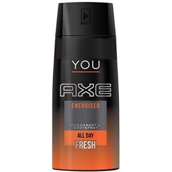 Axe Energised Men's Deodorant for Feel Good All Day Against Bad Odours Spray 150 ml