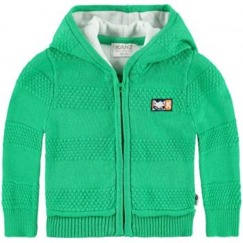 Kanz Strickjacke m. Kapuze 1/1 Arm-chaqueta punto Bebé-Niñas    Grün