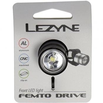 LEZYNE 1-LED-1-V104 Luz Led Delantera, Negro, M