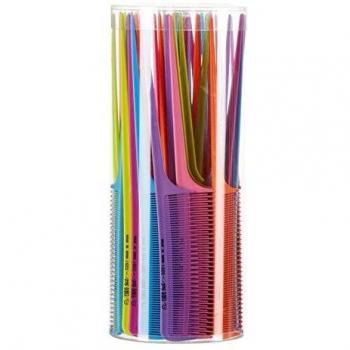 Eurostil Bote de Peines de Colores 423-60 Unidades