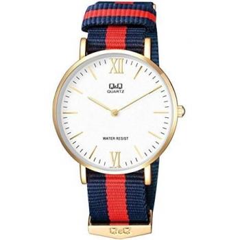 Casual Q974J131Y White Dial Mens Analog Q&Q Quartz Q&Q