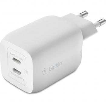 Belkin 65W USB-C Dual Port Wall Charger with PPS and 2m USB-C to USB-C Cable