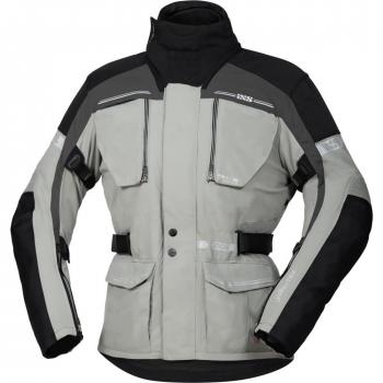 Chaqueta textil para motocicletas iXS Traveler-ST Negro-Gris 3XL