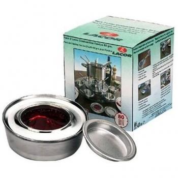 LACOR 71780 - Conjunto de 3 Latas de Combustible para Fondue, 80 grs