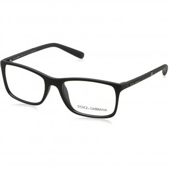 Dolce & Gabbana Lifestyle, Monturas de Gafas para Hombre, Grey Rubber, 53
