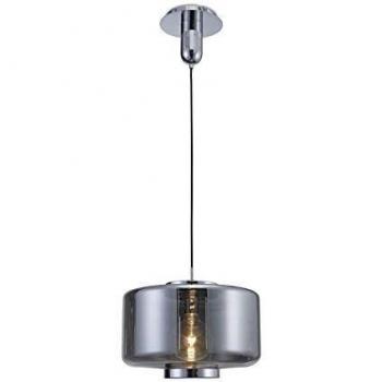 Lámpara Colgante Mantra Jarras Cromo Pulido Vidrio 1 Bombilla Ø 40 cm 49cm