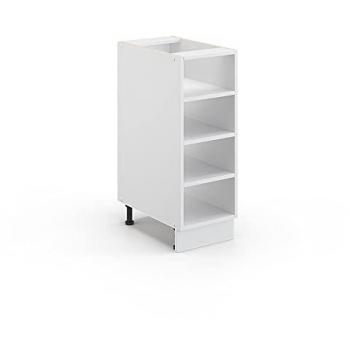 Estante de cocina Fame-Line Vicco, Blanco, 30 cm sin encimera