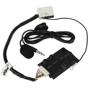 Adaptador Bluetooth para Radio de Coche Audi A3, A4/S4, R8 y TT - Incluye Micrófono, Cable Jack y Clip