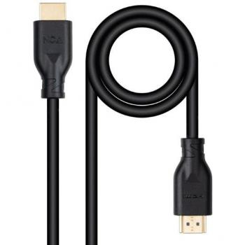 Nanocable Cable HDMI V2.0 4K@60Hz 18Gbps A/M-A/M CCS Negro 3m