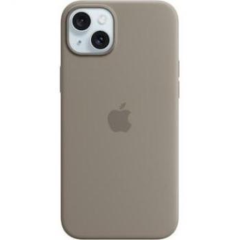 Funda de Silicona Original Apple con MagSafe para iPhone 15 Plus - Marrón Tonalidad