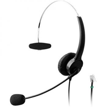 wantek teléfono RJ alámbrico con cancelación de ruido flexible Micrófono para Ascom AUDIOLINE Gigaset Aastra Adtran BT Alcatel Lucent Avaya Interquartz hybrex ulytel