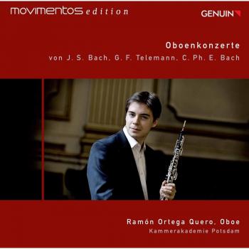 Bach, Telemann : Concertos pour hautbois. Quero.