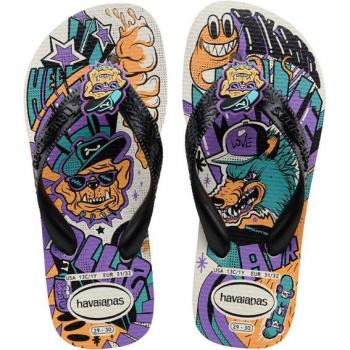 HAVAIANAS KIDS TOP GRAFITTI BLANCO
