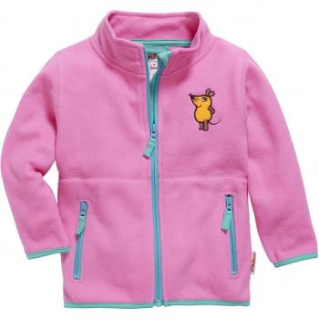 Playshoes Unisex Kids Fleece Jacket The Mouse 420018 - Pink