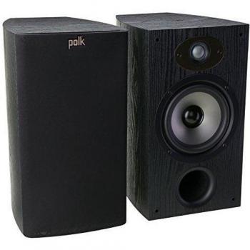 Polk Audio TSX220 - Par de altavoz de estantería de 2 vías, 20-250 W, negro