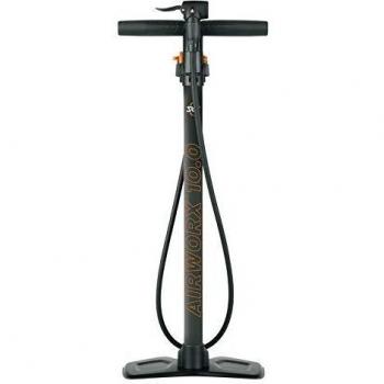 SKS Airworx 10.0 - Bomba de pie con elevador de neumáticos, color antracita