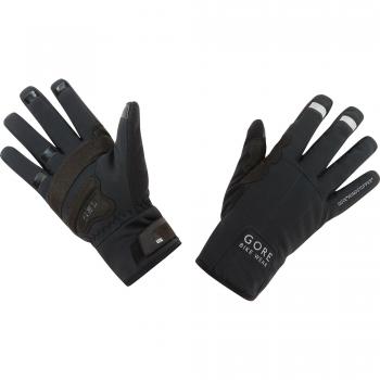 GORE BIKE WEAR, Guantes térmicos Unisex para ciclismo, GORE WINDSTOPPER, UNIVERSAL Thermo Gloves, Talla 11, Negro, GWUNIT