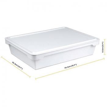 Ooni 2-Pack Plastic Pizza Dough Storage Boxes