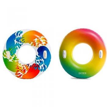 Intex - Salvavidas con Asas D. 119 58202, Multicolor