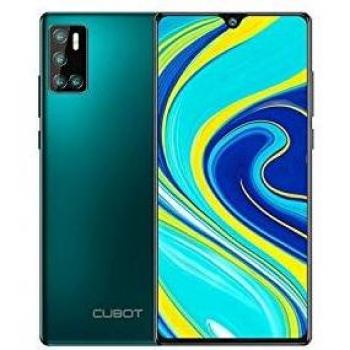 Smartphone Cubot P40 Verde - 128GB ROM, 4GB RAM, Quad Core, Dual SIM, NFC, Cámara Cuádruple 12+5+2+0.3MPX y Frontal 20MPX, Pantalla de 6.2 Pulgadas