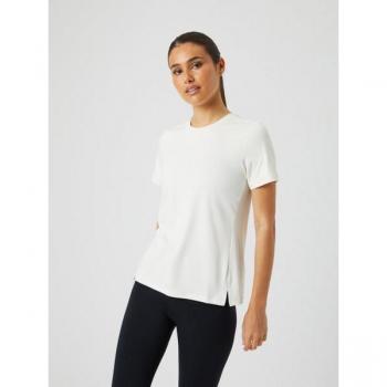 Björn Borg Women's T-Shirt, Cream, Size M