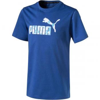 Puma - Camiseta de manga corta - para niño azul azul