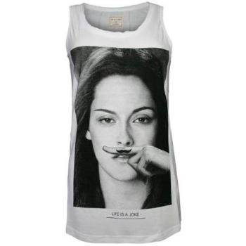 Eleven Paris - Camiseta sin mangas para mujer, talla 42, color blanco