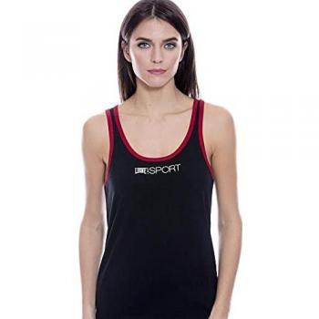Leone 1947 Leone - Camiseta de Tirantes de Mujer Apparel Sport - Negro