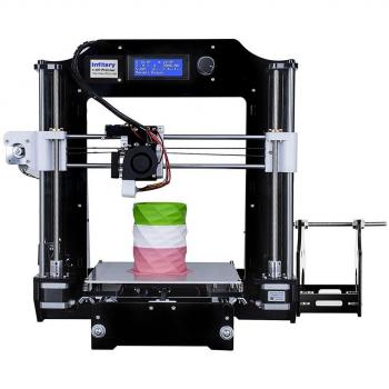 INFITARY Reprap Prusa i3 DIY Kit de impresora 3D, Prototipos Rápidos Tridimensional FDM 3D Impresión