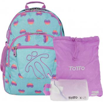 Mochila Juvenil Dragonet Gris