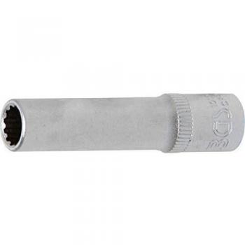 BGS 10157 | Llave de vaso Gear Lock, larga | entrada 6,3 mm