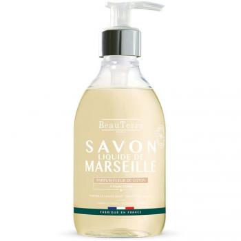 Beauterra Savon de Marseille Liquid Soap Cotton Flower 300ml