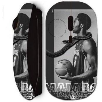 Ratón inalámbrico Maniacase negro Kobe Bryant Mentalidad Black Mamba NBA