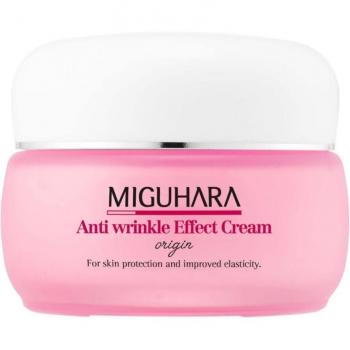 MIGUHARA - Anti Wrinkle Effect Cream Origin 50ml - Cosmetics, Anti-Wrinkle, Moisturizing, Skin Firming, Reduces Fine Lines and Wrinkles