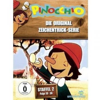 Pinocchio - Die Original Zeichentrick-Serie, Staffel 2, Folge 19-35 [Alemania] [DVD]