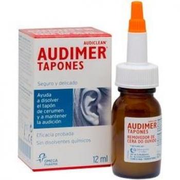 Audimer Solución Limpieza de Tapones para Oídos 12ml