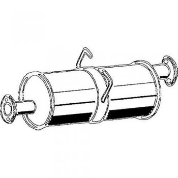 Silenciador trasero ASMET 28.006 para KIA K2700 (SD)
