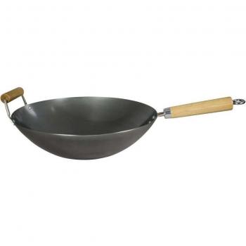 Swift Spice - Wok (acero al carbón de gran espesor, 34 cm)
