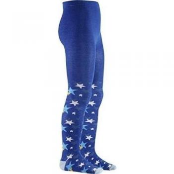 Playshoes Strumpfhose Sterne, Textiles Vertrauen nach Oeko-Tex Standard 100 - Medias Niñas, Azul